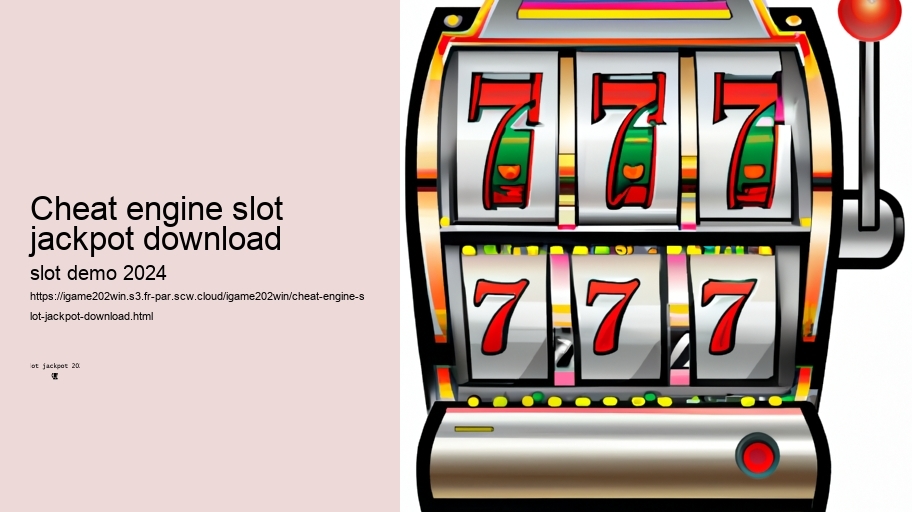 cheat engine slot jackpot download