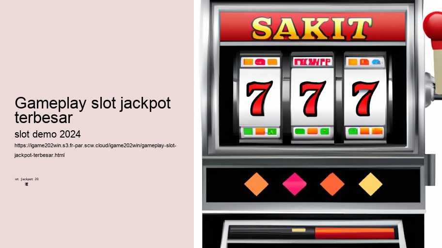gameplay slot jackpot terbesar