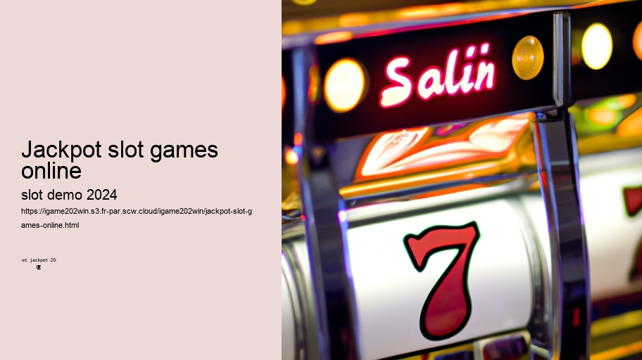 jackpot slot games online