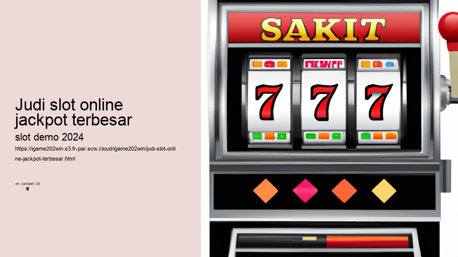 judi slot online jackpot terbesar